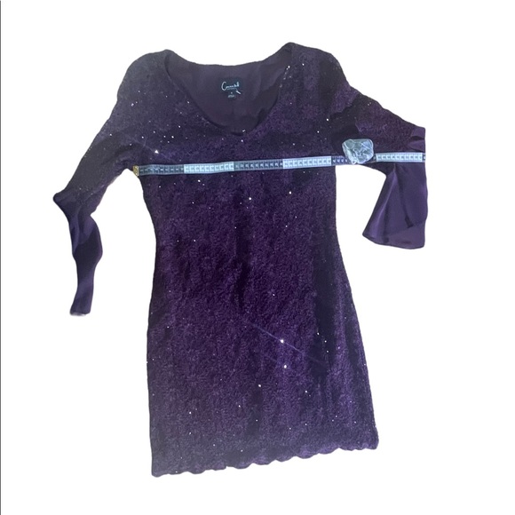 Evening, party Dress size 4 but will fit size M - Picture 4 of 5